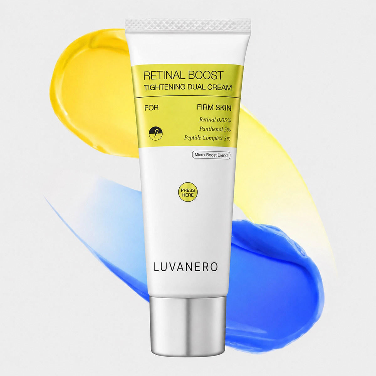 💜LUVANERO Dual-Action Firming Cream – 0.05% Retinal, 3% Matrixyl & 5% Panthenol for Wrinkles, Fine Lines & Firmer-Looking Skin ✨