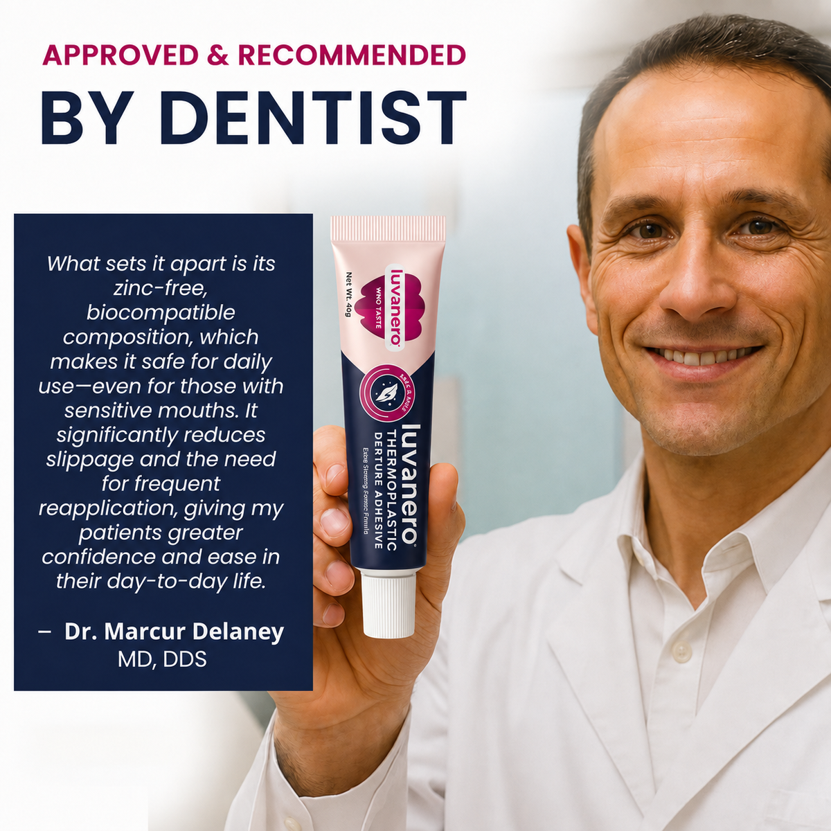 luvanero® Thermoplastic Denture Adhesive