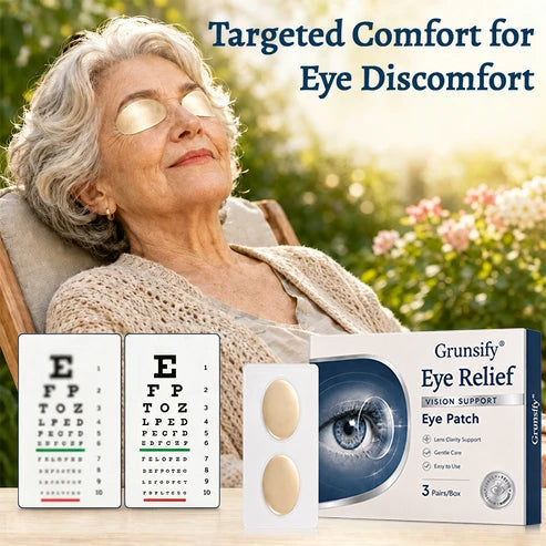 🔥 LIMITED SPECIAL OFFER Grunsify Eye Relief Vision Support Eye Patch