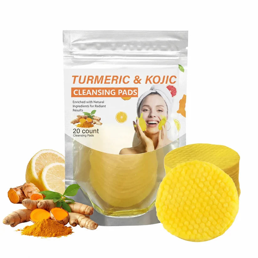 Last Day-Buy 1 Get 1 Free💙Turmeric Cleansing Exfoliating Pads Facial Cleansing Skincare