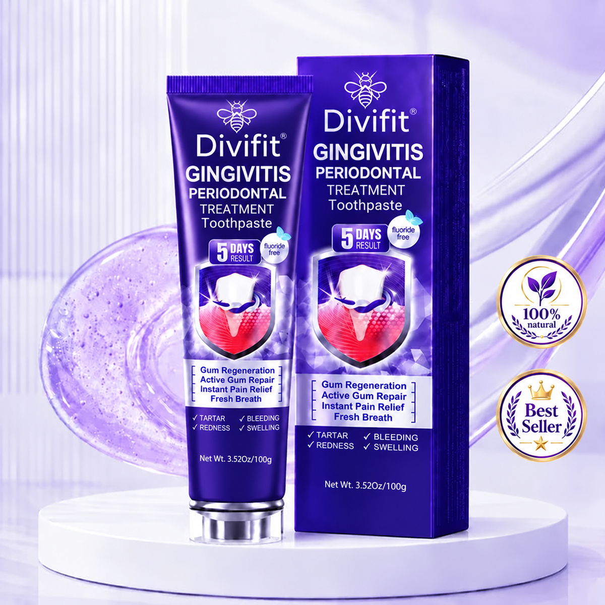 Divifit® Gingivitis Periodontal Treatment Toothpaste