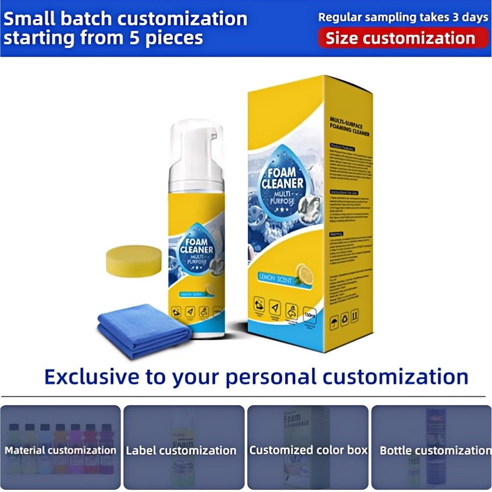 All-in-One Cleaner Kit with Wipe &Sponge