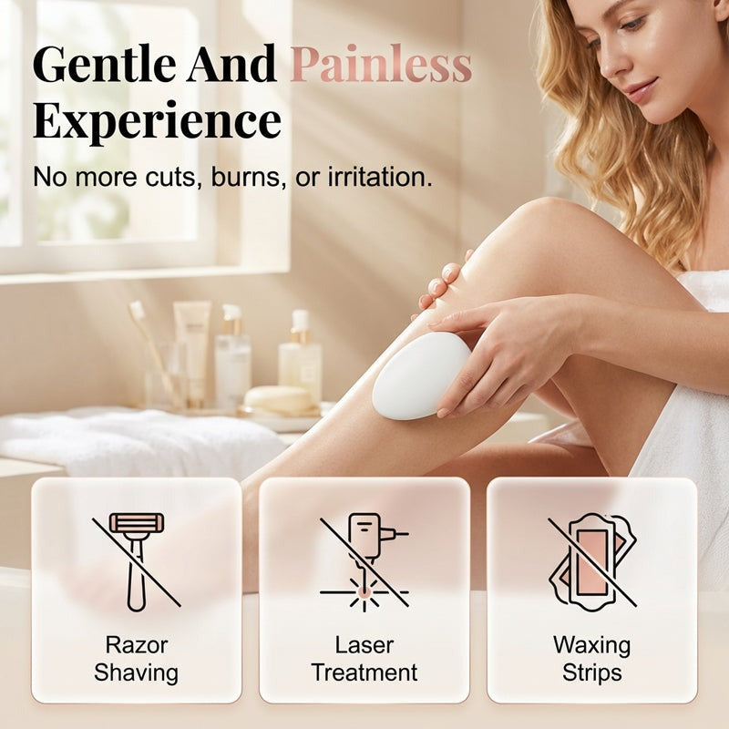 Palm-Fit Hair Eraser for Quick At-Home Grooming