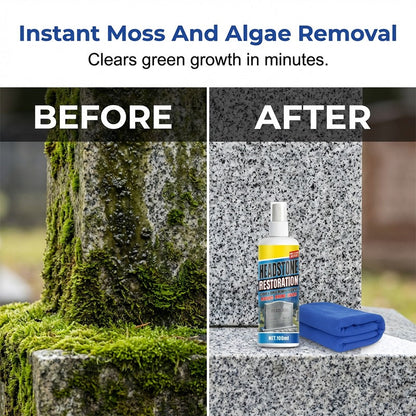 Fast-Acting Headstone Restoration & Cleaning Spray