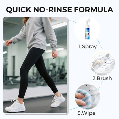 🧼Portable Sneaker Foam Cleaner with Integrated Brush