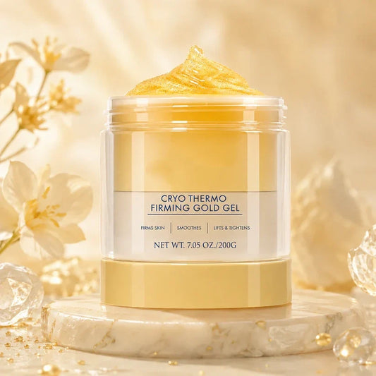 CryoThermo Firming Gold Gel | Massage, Smooth & Sculpted-Looking Skin ✨
