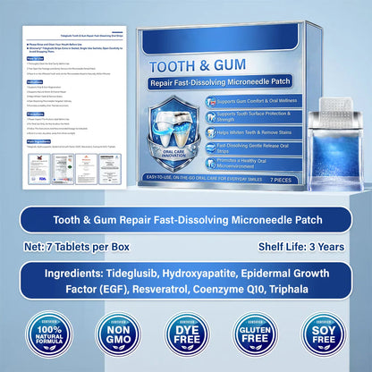 Your Smile🦷 Tooth & Gum Repair Fast-Dissolving Microneedle Patch✨
