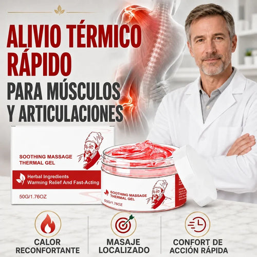 Rapid thermal relief for muscles and joints.