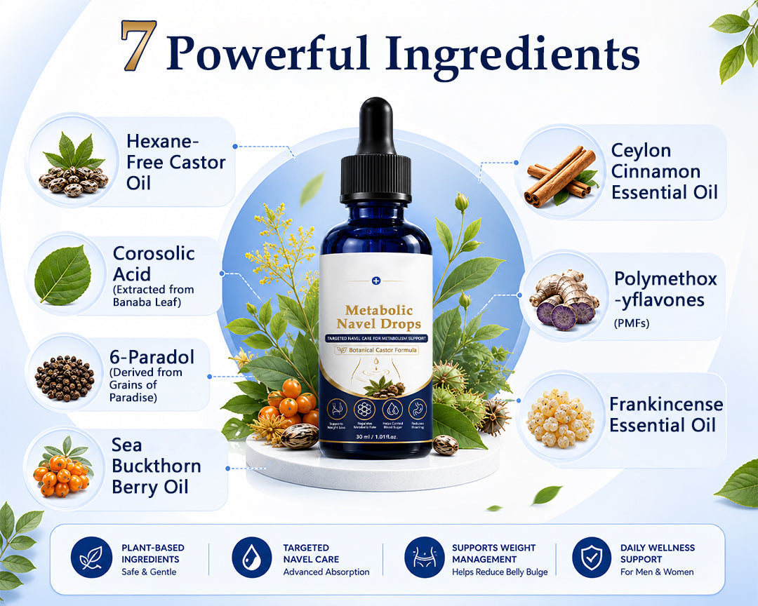 Fat Burning Metabolic Navel Drops