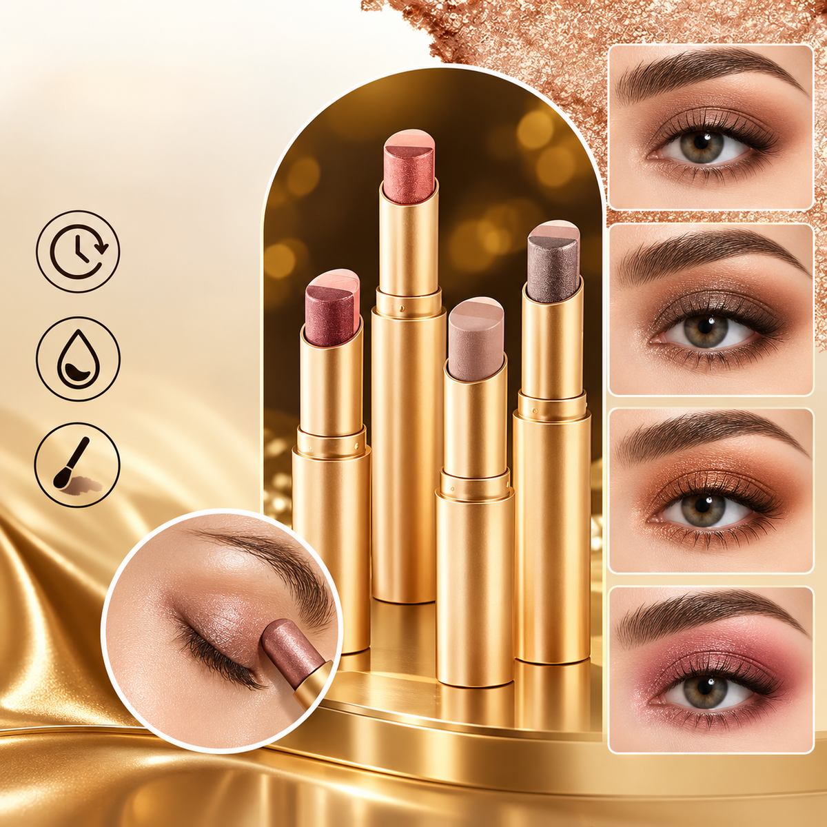 🔥Last Day Buy 1 Get 1 Free⏰3-in-1 Easy Eyeshadow Stick