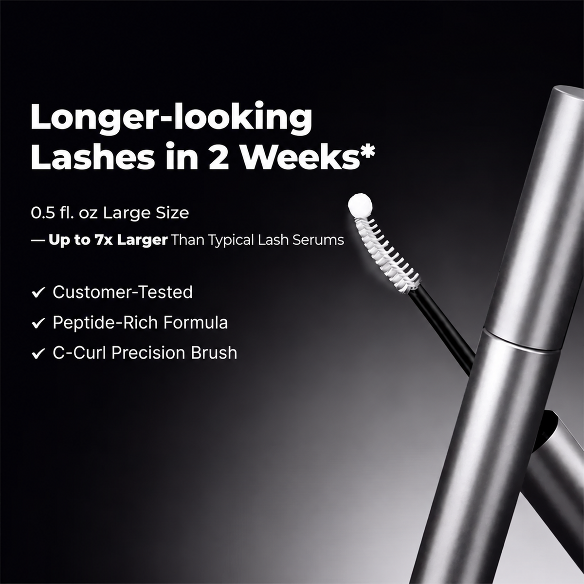 ⚡Buy 1 Get 1 Free! Almost Gone💥Safe & Gentle Lashes Care, Fuller, Thicker