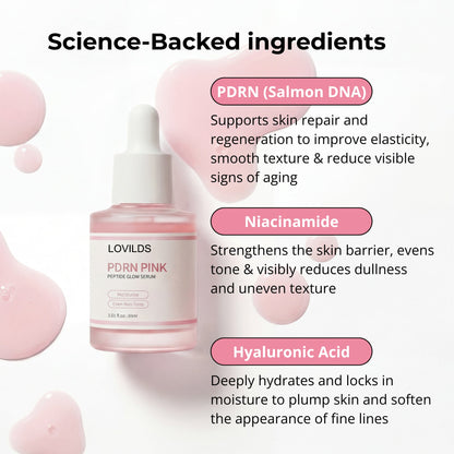 DDBSHIY PDRN Pink Peptide Repair-Signaling Serum (30ml - 1.01 fl.oz.)