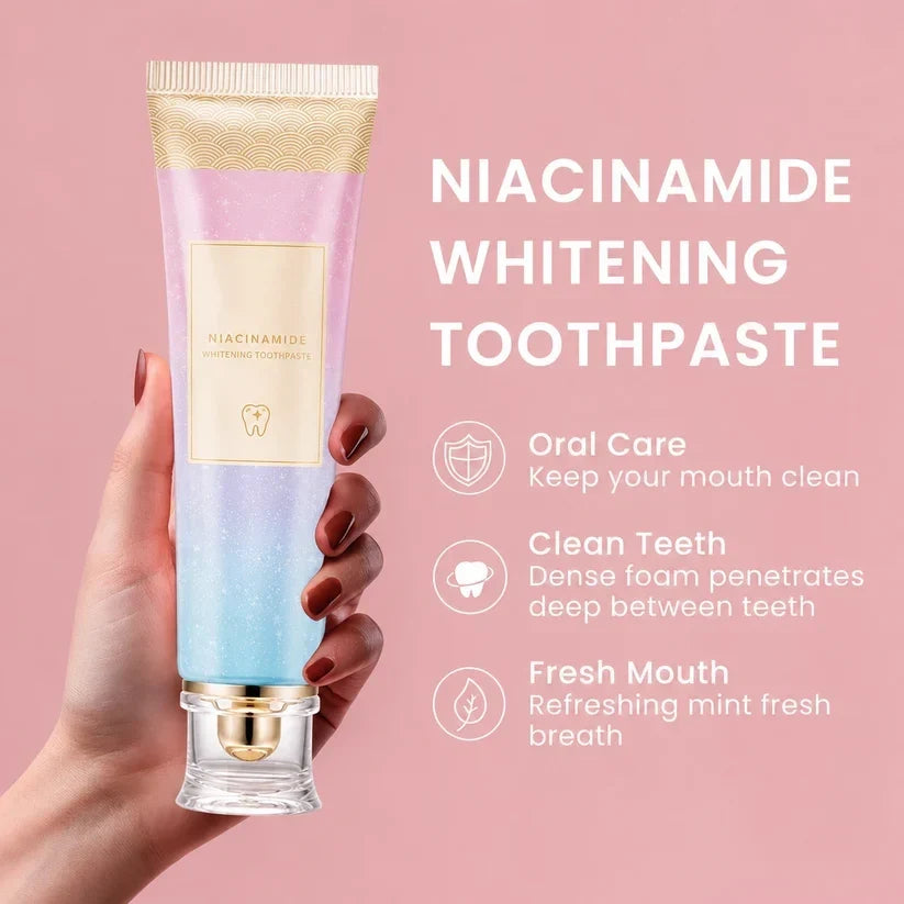 🔥Fast-Acting Niacinamide Whitening Toothpaste