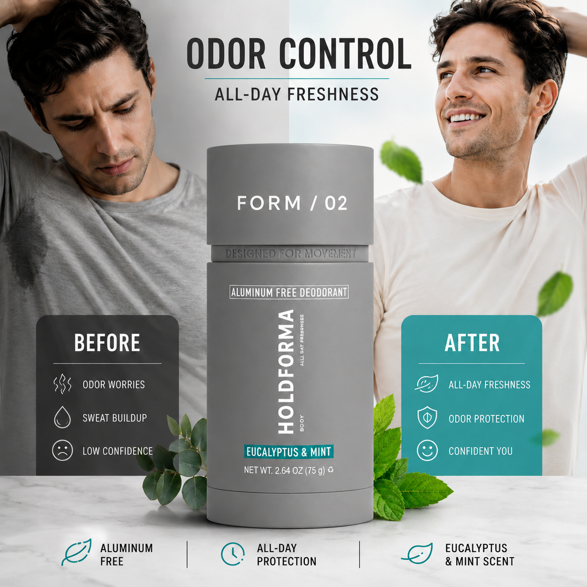 FORM / 02 Clean Defense Deodorant