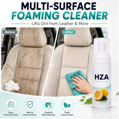 Multi-purpose Foam Mousse, Heavy Duty Kitchen Grease Remover Cleaner I Fast Dissolve Stubborn Oil & Grime for Stove, Range Hood & Cooktopd