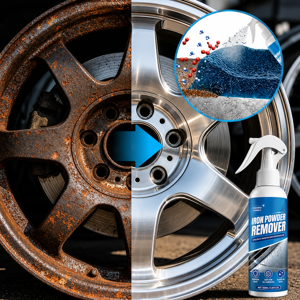 Car Rust Removal Spray