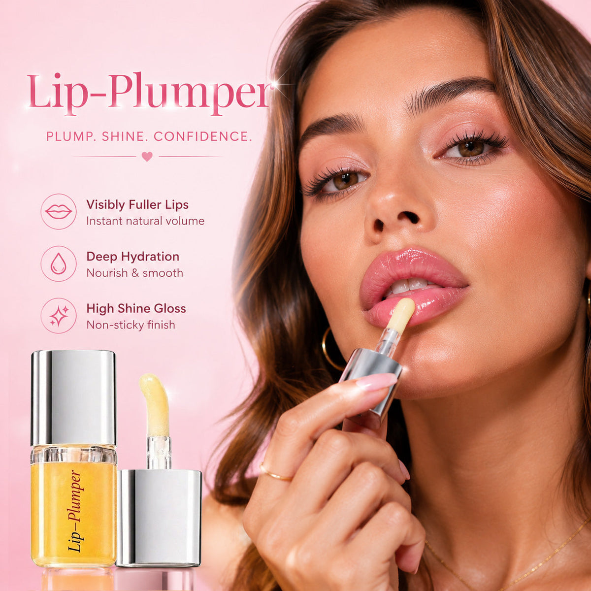 Halloween Spicy Lip Plumper Gloss — Fuller-Looking Lips In Minutes
