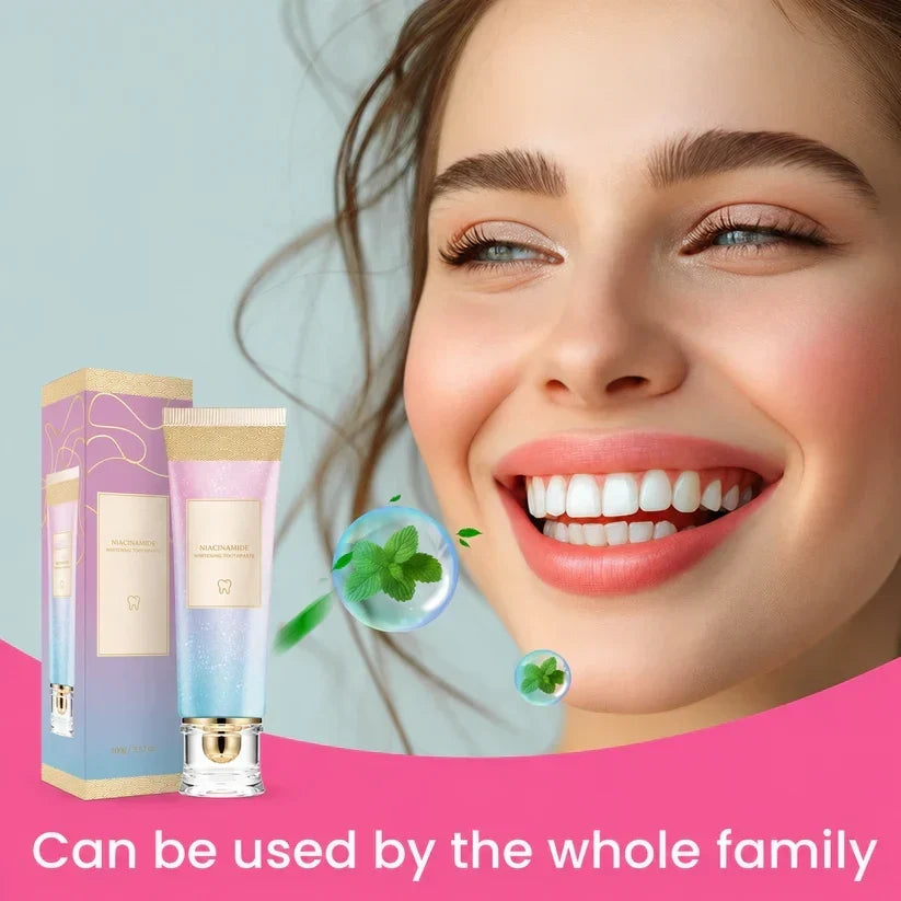 ✨Triple Fluoride-Free Whitening Niacinamide Toothpaste