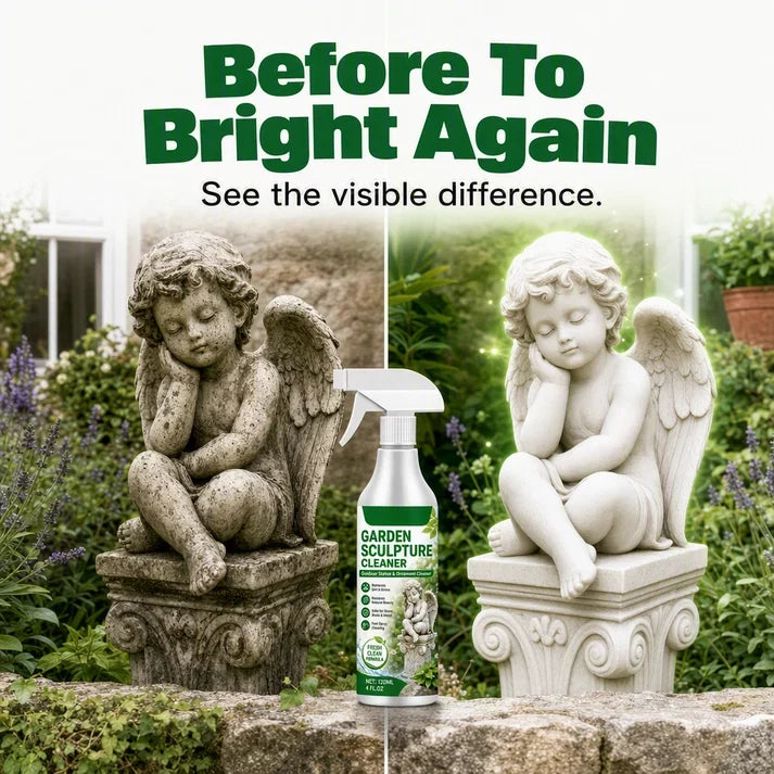 🥳2026 HOT SALE🧼Powerful Garden Sculpture Cleaner Spray