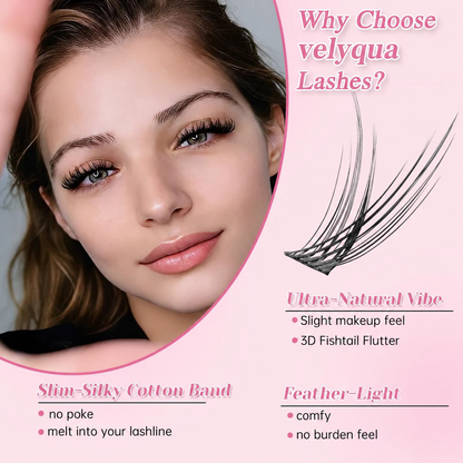 Velyqua Wispy False Lash Clusters