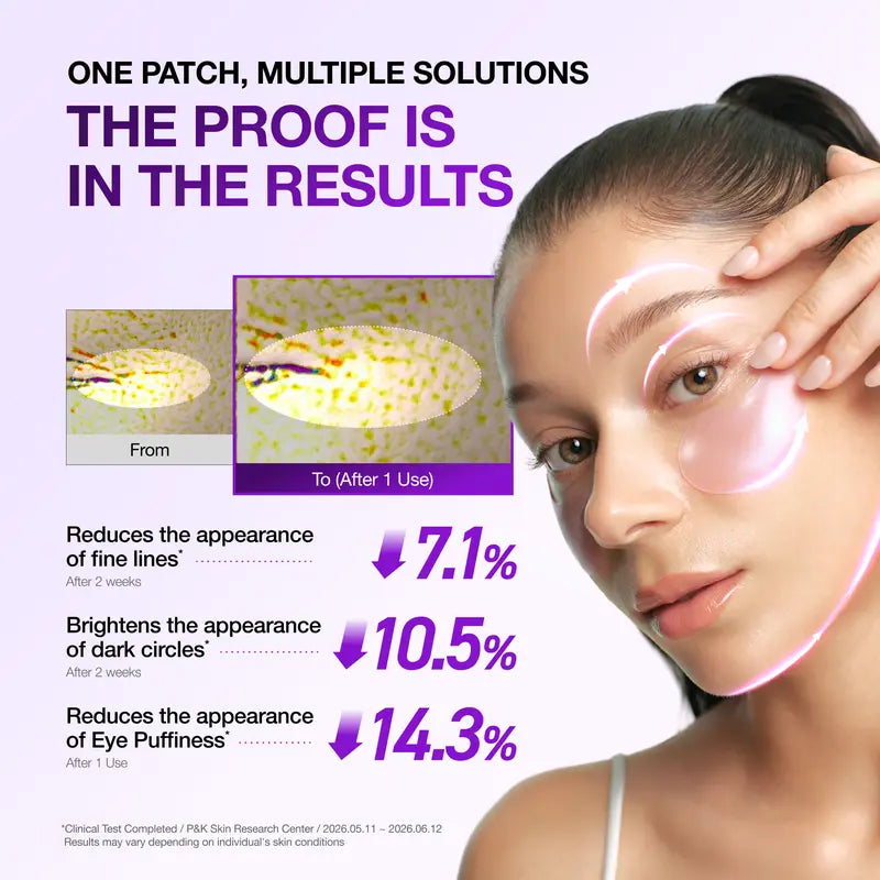 Retinol Berry Revitalizing Eye Patches – For Wrinkles & Dark Circles (60 Patches)
