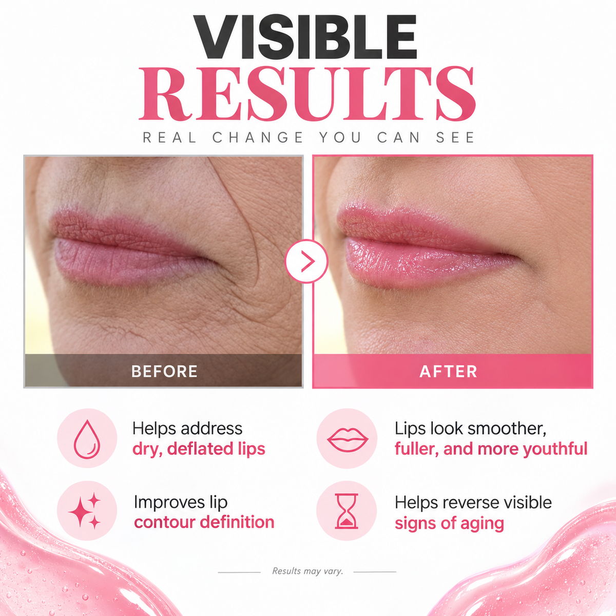 🔥Back In Stock 🏆HZA Anti-Aging Glossy Lip Balm