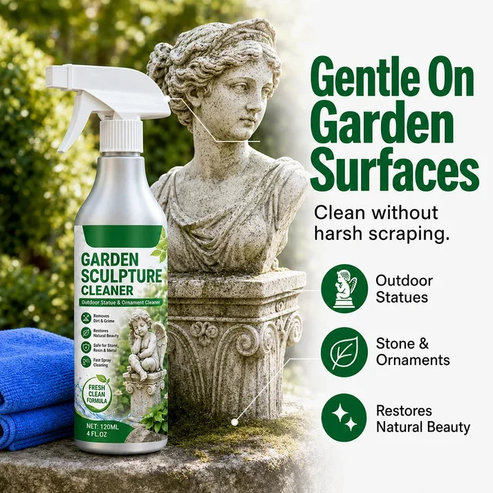🥳2026 HOT SALE🧼Powerful Garden Sculpture Cleaner Spray
