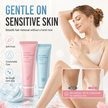 2026 TOP PICK🥳 Hair Removal Cream – Enriched with Rose & Lavender Oil, Niacinamide Brightening – Inhibits Regrowth, Longer-Lasting Smoothness! 💖💨