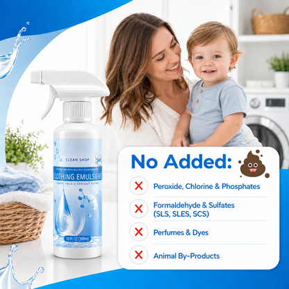 Stain and Food Residue Cleaning Spray—effectively removes food residue, oil stains, and coffee stains from clothing, undergarments, and various types of fabrics.