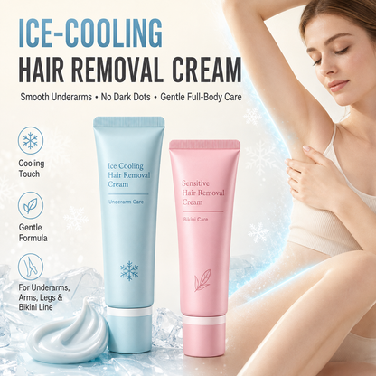 2026 TOP PICK🥳 Hair Removal Cream – Enriched with Rose & Lavender Oil, Niacinamide Brightening – Inhibits Regrowth, Longer-Lasting Smoothness! 💖💨