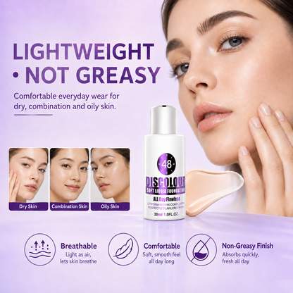 LAST DAY - BUY 1 GET 1 FREE😍COLOR-CHANGING SOFT LIQUID FOUNDATION