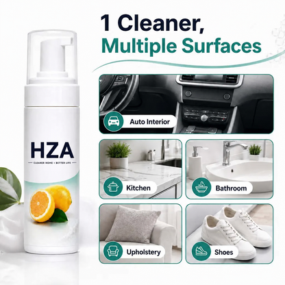 Multi-purpose Foam Mousse, Heavy Duty Kitchen Grease Remover Cleaner I Fast Dissolve Stubborn Oil & Grime for Stove, Range Hood & Cooktopd