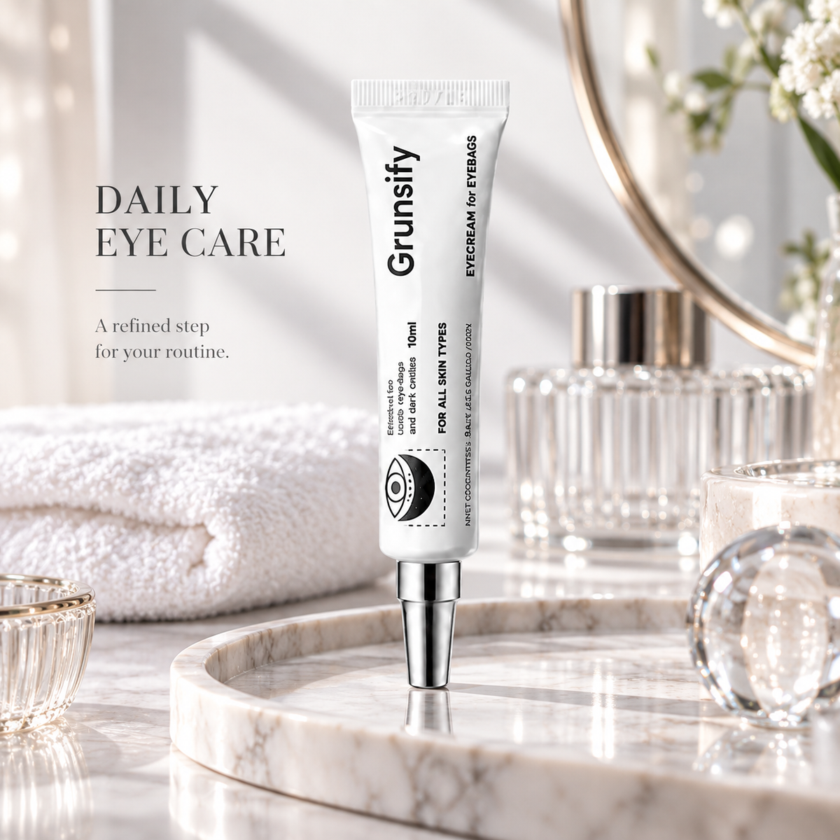 🏆BESTSELLER | Grunsify Eye Bag Cream – Cooling Under-Eye Care