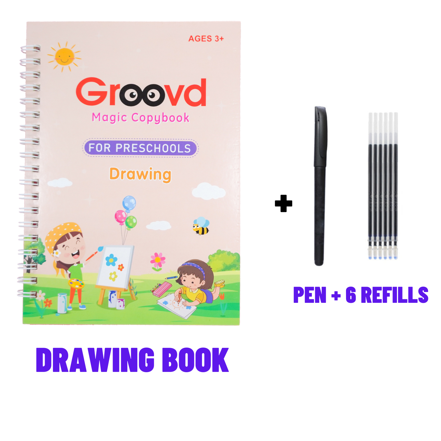 Drawing Book ($17.97 USD per Book)