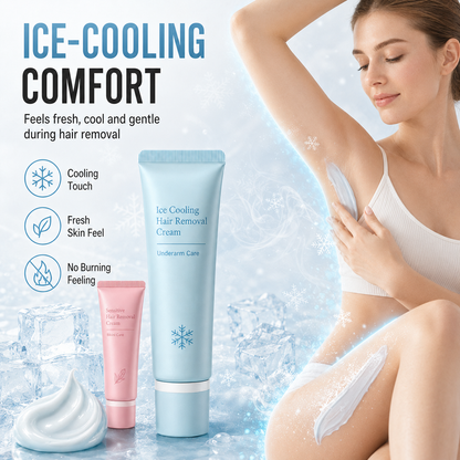 2026 TOP PICK🥳 Hair Removal Cream – Enriched with Rose & Lavender Oil, Niacinamide Brightening – Inhibits Regrowth, Longer-Lasting Smoothness! 💖💨