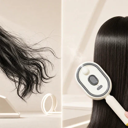 Essential Oil Mist Air Cushion Massage Comb Self Cleaning Anti Static Hair Care Brush