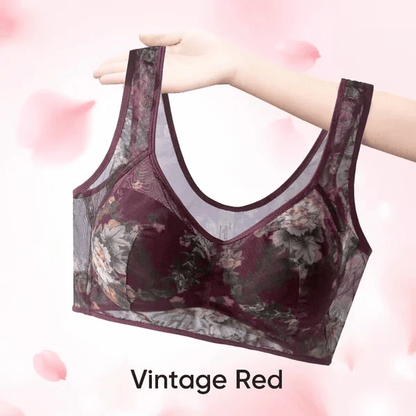 Ice Silk Lace Cooling Comfort Bra