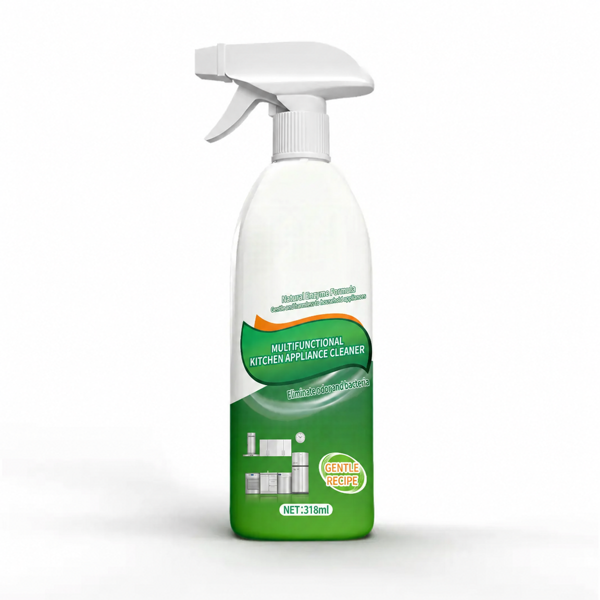Multipurpose Household Foam Cleaner: Gentle, Surface-Safe, Stain-Removing, and Odor-Eliminating