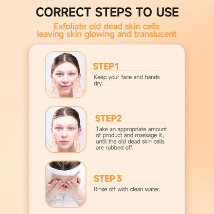 Orange Enzyme Exfoliating Gel -  Enzyme-Infused for Radiant Skin Repair & Smoother Complexion
