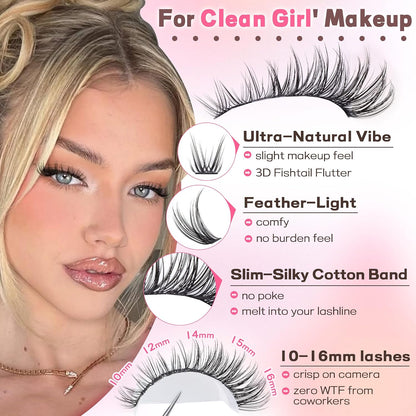 Velyqua Wispy False Lash Clusters