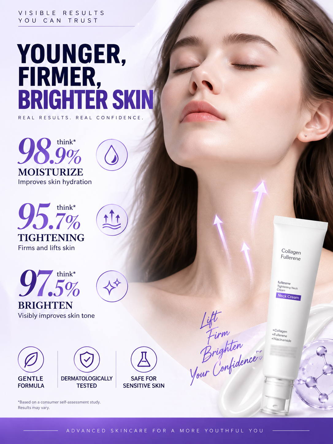 ⭐Unisex | Collagen Firming Cream | Targets all types of wrinkles for younger-looking skin