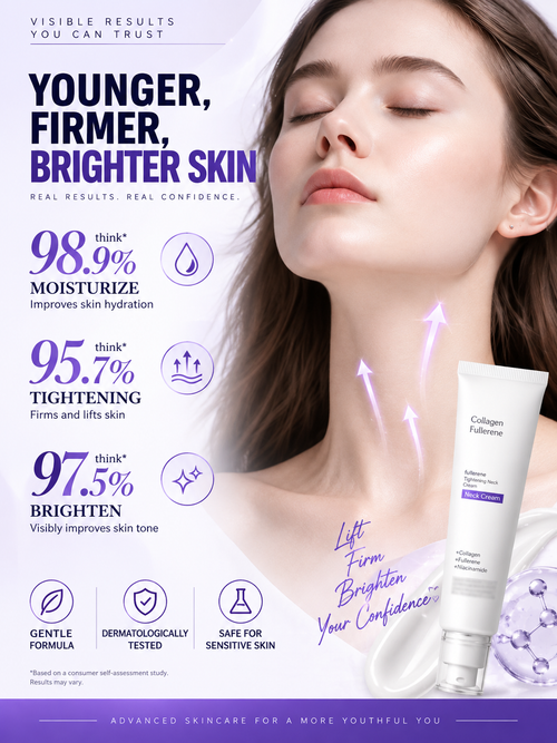 ⭐Unisex | Collagen Firming Cream | Targets all types of wrinkles for younger-looking skin