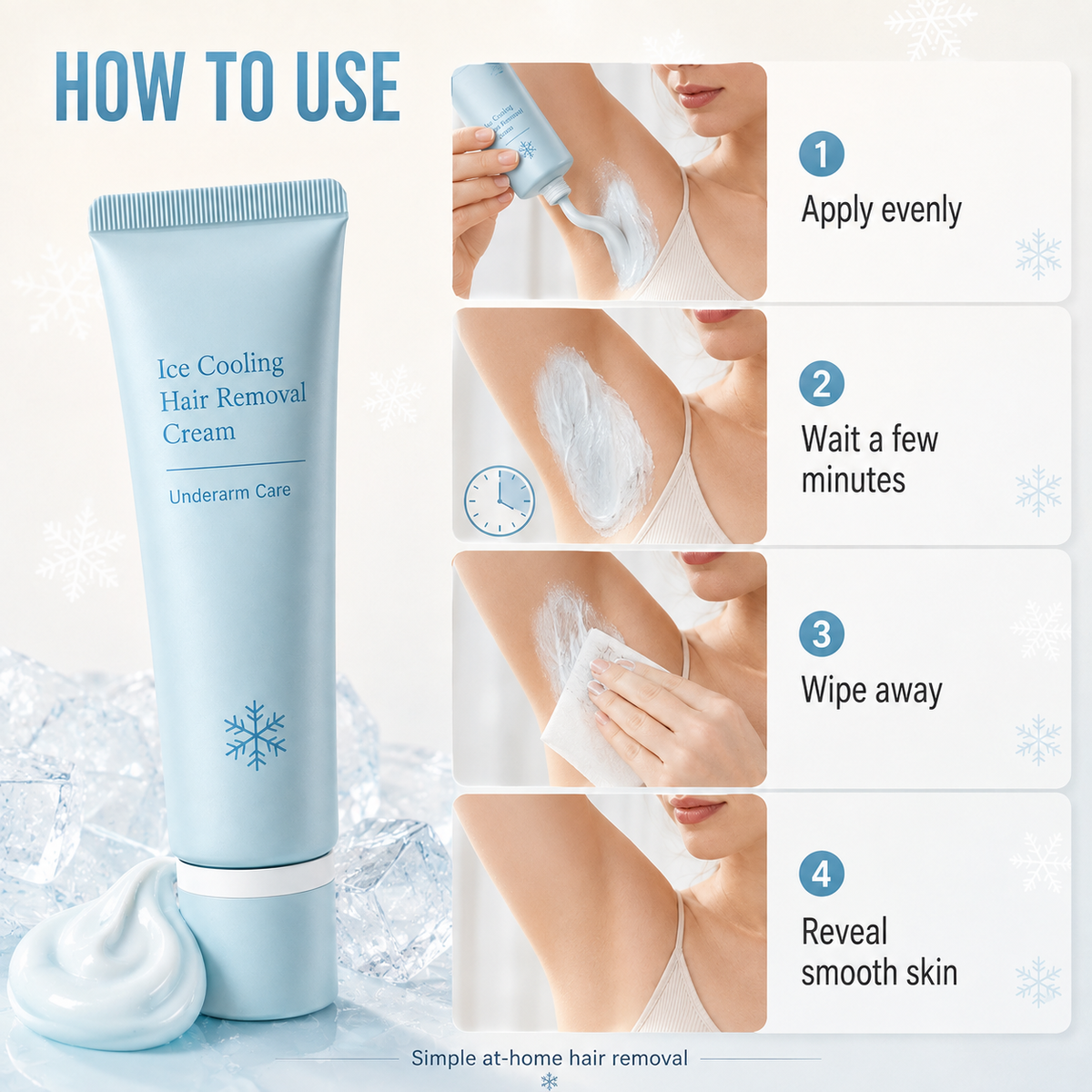 2026 TOP PICK🥳 Hair Removal Cream – Enriched with Rose & Lavender Oil, Niacinamide Brightening – Inhibits Regrowth, Longer-Lasting Smoothness! 💖💨