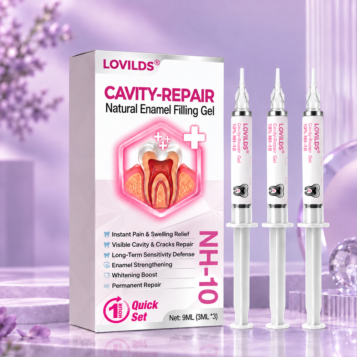LOVILDS® Cavity-Repair Natural Enamel Filling Gel