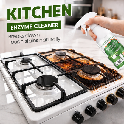 ⚡ Multi-Purpose Enzyme Foam Cleaner - Effortlessly Removes Grease in Seconds