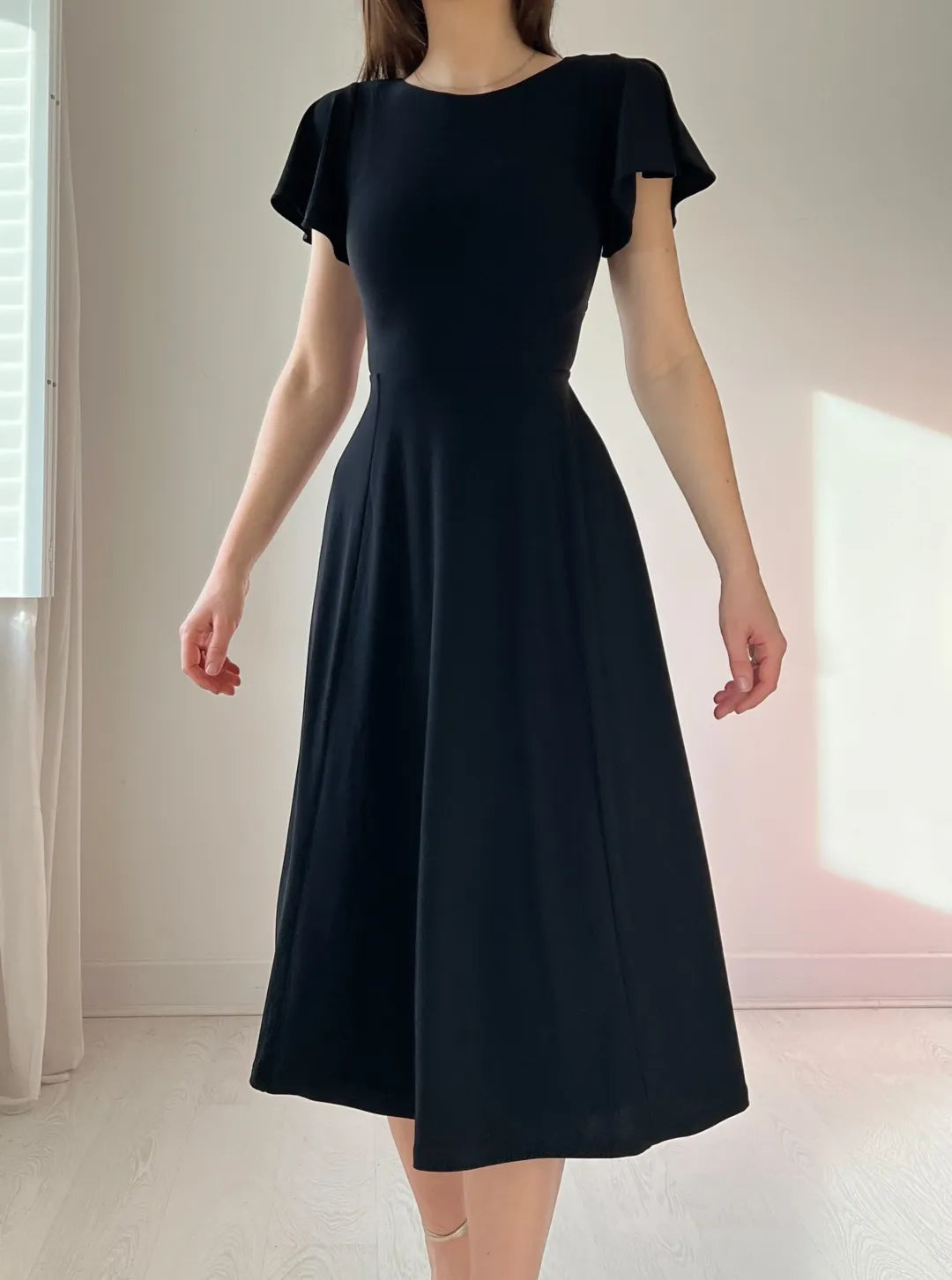 Midi Dress - Black