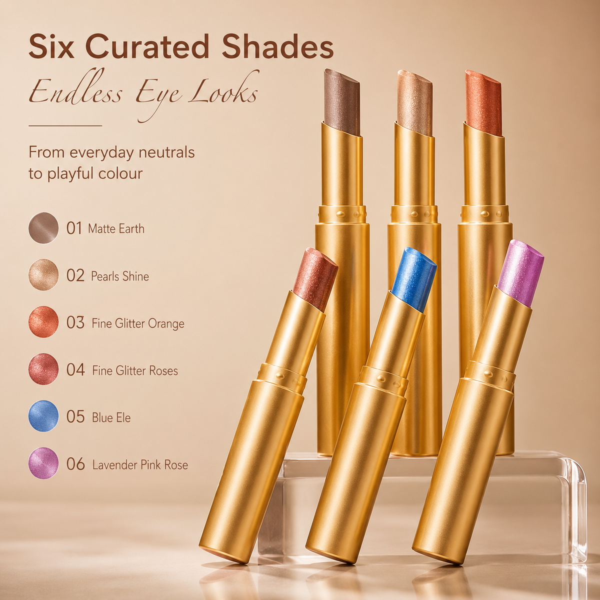 Today Only — Buy 1 Get 1 FREE! 🔥3 in1 Eyeshadow Stick✨