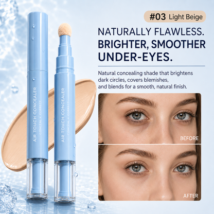 2-in-1 Air Cushion Concealer Pen – Instant Under-Eye Brightening & Flawless Spot Coverage