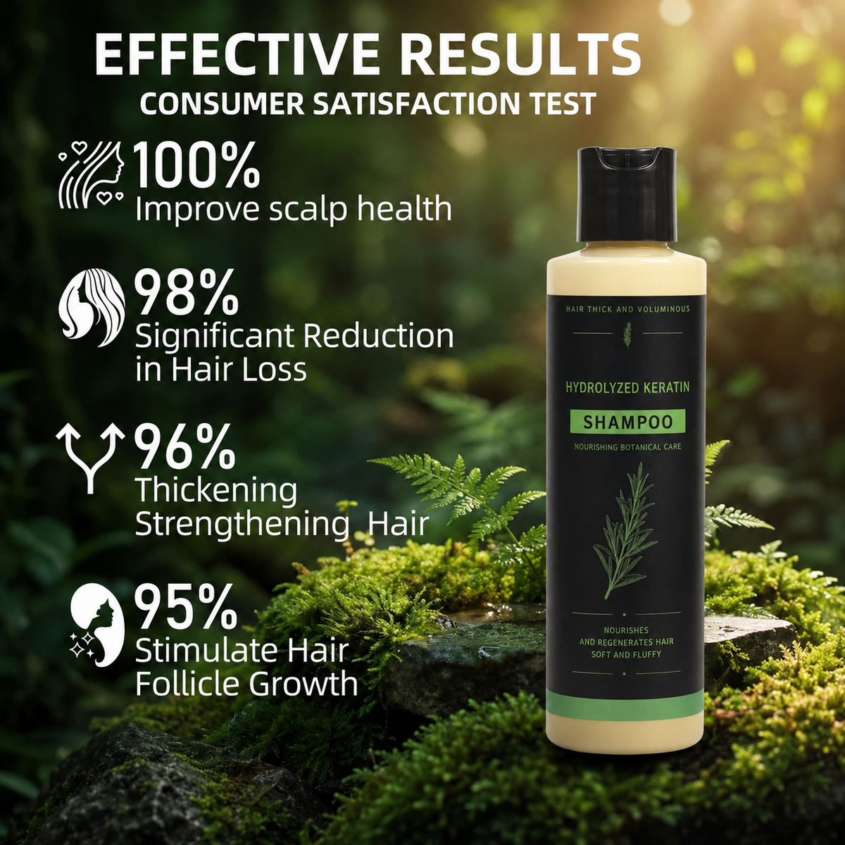Rosemary Keratin Volumizing Shampoo