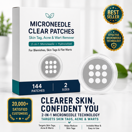 🔥2-in-1 Microneedle & Hydrocolloid Patch